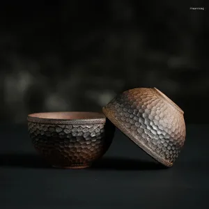Ensembles de voies de thé Vintage Handmade Handmade Ceramic Teachup Kungfu Teaset Grand ACCESSOIRES DE TEA DE THAU