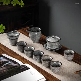 Ensembles de voiles de thé Vintage Porcelain Travel Chinese Tea set Service Mugs Kettle Pot Pot ACCESSOIRES INFUSER TEAPOT TEAPOT YX50ST