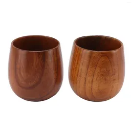 Ensembles de service à thé, tasses à thé en bois, faites à la main, sûres, durables, multifonctionnelles, écologiques, tasse à café pour boire