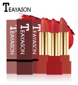 Brand Teyason Brand étanche à rouge à lèvres mat pour les femmes de longue durée Batom Batom Red Velvet Balm Rouce A Levre Natural Makeup Lip ST1380510