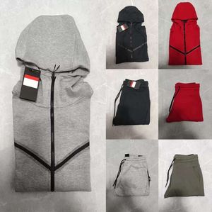 Tech Fleece Haute Qualité Hommes Femmes Survêtements Pantalons de sport Sweats à capuche Vestes Space Pantalons en coton Homme Survêtement Bas Mans Jogger 662ess