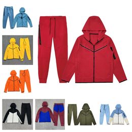 Tech Fleece Sweat à capuche Designer Survêtement Hommes Vestes Espace Pantalons en coton Luxurys Mode Femme Homme Manteau d'hiver Femmes Survêtement Manteaux Techfleece Sweatshirts