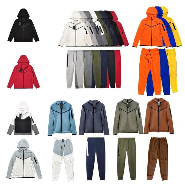 Tech Fleece Sweat à capuche Pantalons de sport Sweats à capuche Designer Survêtement Manteaux Sweat à capuche Hommes Femme Jogger Pantalons Survêtements Bas Techfleece Zip Jacket Sportswear Vêtements d'extérieur