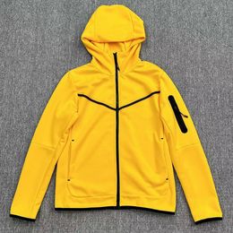 Tech Fleece Chaqueta con capucha para hombre Diseñador para mujer Zip Up Chaquetas deportivas Primavera y otoño Ropa de abrigo para hombre1 71 111