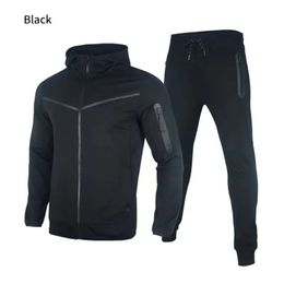 Tech Fleece New Mes Survêtement Sweat Suits Jogger Costume Veste Pats Me Sportswear Deux Pièces Ensembles Tous Cotto Autum Witer Ruig Pat Vestes Pour Moi Ad 637 636