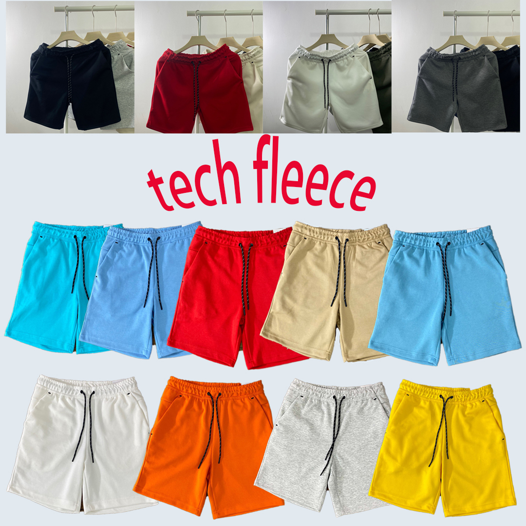Tech Fleece Shorts Shorts Designer Shorts Heren Shorts Shorts Summer Sport Quarter Pants Pure Cotton Ademende High Street Jogger Shorts Hoge kwaliteit voor mannen Women SHO 699