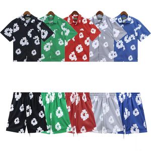 Camisas Diseñador de camisetas Puff Men Mujeres Shirts Fashion Streetwear Pantalones de manga corta Mens de gran tamaño Multicolor Camisina Polos