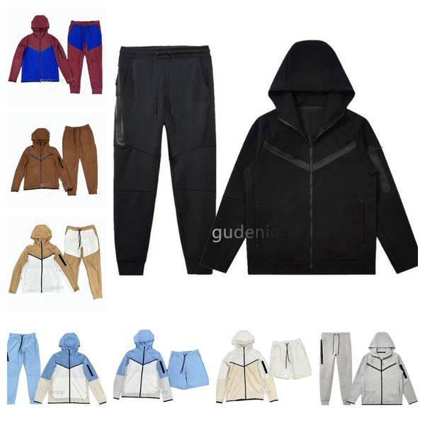 Chándal con capucha técnica para hombre y mujer, pantalón polar técnico, chándales, pantalones deportivos para hombre, pantalones para correr, fútbol, dos piezas con joggers de manga larga para mujer