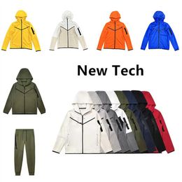 tech hoodies nouvelle couleur sportswear complet zip pantalon survêtement ensemble techs polaires techfleeces pantalons de sport hommes vestes de créateurs espace c281j