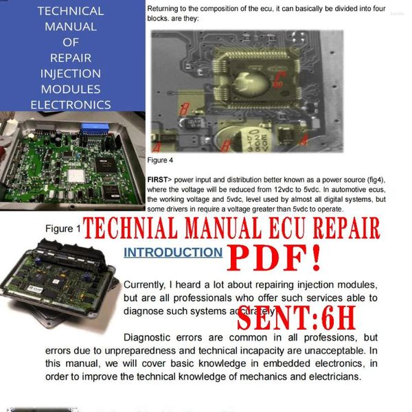 MANUEL TECHNIAL RÉPARATION DE L'ECU pour les modules électroniques des injections de diag