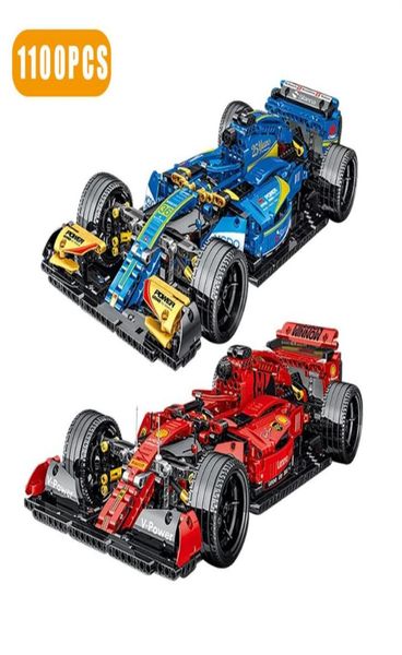 Technic Expert Super Speed Champions Car Blocs Buildings F1 Racing Vehicle Modèle Bricks Toys Giver pour petit ami J1204267W7419938