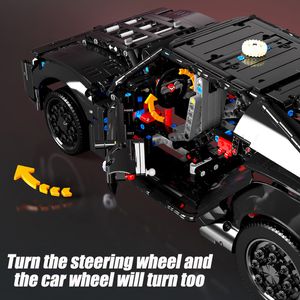 Technique 1828pcs bat man haching voiture Batmobile modèle bloc de construction Moc City Sports Vehicle Bricks Toys for Children Cadeaux