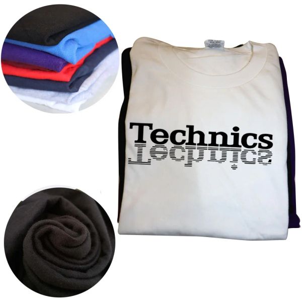 Technics DJ Turtonnable Music House Techno Electronic Hip Hop T-shirts Graphic Streetwear Cadeaux d'anniversaire à manches courtes T-shirt