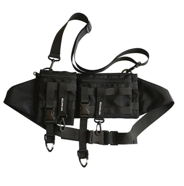 TECHWEAR MULTIPLOCK TACTICAL fonctionnel Pack de téléphone décontracté Pouche de téléphone extérieur Running Hip Hop Chiffre de plate-forme de plate-forme Sacs Streetwear 2115852545