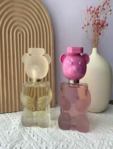 Perfume de créateur d'ours en peluche 100 ml jouet pour hommes femmes bonne odeur de corps durable brume de haute qualité Ship 3412291