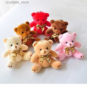 Ours en peluche Jouets en peluche Petites poupées en peluche Animal doux moelleux bébé pendentif cadeau enfants Pique-nique / Faveur de mariage / Baby Shower L230518