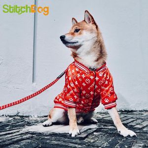 Herfst en winter hondenjas Zachte warme hondenkleding Ontwerper kleding voor huisdieren voor kleine middelgrote honden Franse Bulldog