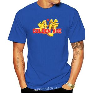 Tee Golden Ax Streets of Rage T-shirts Men 100% T-shirts Round Nou Retro Axel Blaze Fighting Game Tee Shirt Sleeve-6172