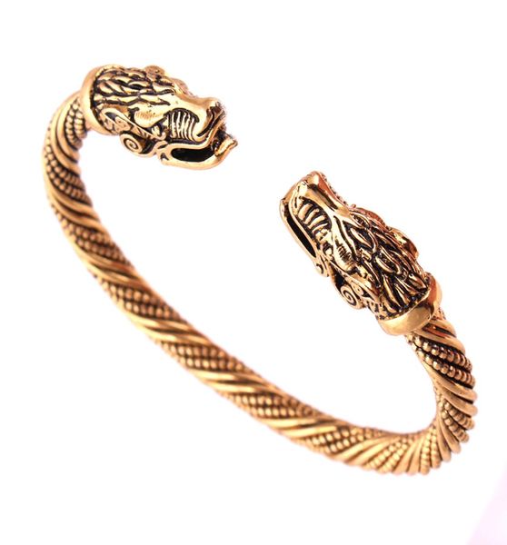 Bracelet de loup pour adolescents Indian bijoux accessoires de mode Viking Bracelet Men Bracelets de bracelets pour femmes Bangles6866064