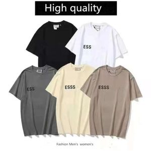 T-shirts ESS T-shirts Hommes T-shirts Femmes Designer Cotons Tops Homme S Chemise décontractée Luxurys Vêtements Street Shorts Vêtements à manches