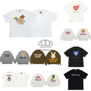 Tees Mens t Love Duck Couples Femmes Designer Human Mades T-shirts Cottons Tops Casual Shirt S Clothing Street Shorts Sleeve Vêtements 2024