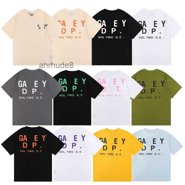 T-shirts Hommes T-shirts Femmes Designer Gall T-shirts Cotons Homme Casual Chemise Luxurys Vêtements Street Shorts Vêtements Respirant Anti-rides Grande Taille S-XL 61YY