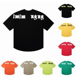 camisa de diseñador polo Moda de verano para hombre para mujer Diseñadores camisetas Camisetas de manga larga Luxurys Carta Camisetas de algodón ropa polos Manga corta Ropa de alta calidad tn