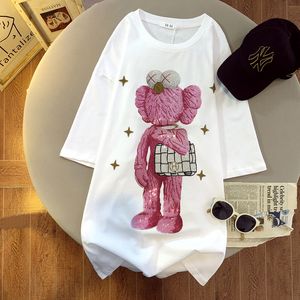 T-shirts Tshirt Mode d'été Hommes Femmes Designers T-shirts à manches courtes Tops Palms Lettre Coton T-shirts Vêtements Casual Cartoon Imprimer Haute Qualité Femmes T-shirts 5XL