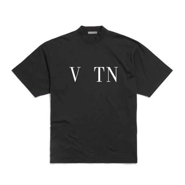 T-shirt tshirt fashion mens mens concepteurs t-shirts t-shirts à manches longues lettre coton tshirts vêtements manches courtes vêtements de haute qualité # kz099