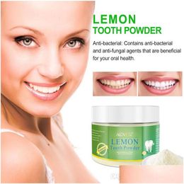 Tanden bleken aliver poeder natuurlijke geactiveerde citroentand tootaste orale reiniging Anne drop levering gezondheid schoonheid DHHP8