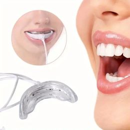 Kit de blanqueamiento dental con luz LED, blanqueador de dientes rápido no sensible, mini luz LED portátil para blanquear los dientes con etiqueta privada USB para el hogar