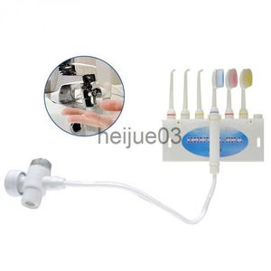 Blanqueamiento de dientes Irrigador bucal Limpiador de dientes Jet Cepillo interdental Diente SPA Grifo Agua Hilo dental Herramienta de blanqueamiento de dientes DS1000 x0714