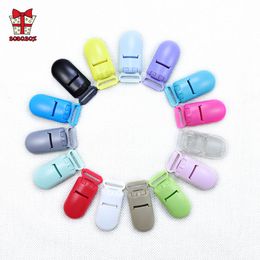 Jouets de dentition Bobobox bébé sucette clip chaîne accessoires cordon en nylon coloré fermoirs en plastique pour la fabrication de collier de dentition 230822