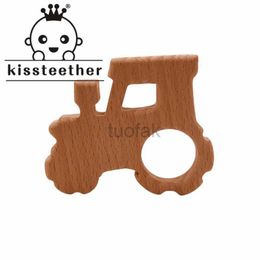 Toyadores de dientes Kissteether de dientes de madera Juguete recién nacido Baby Ratón Encanto orgánico Beech Beech D240509