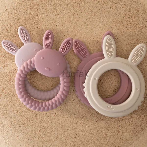 Toys de dents Toys Not Rabbit Toy Food Grade Silicone Brosse à dents Silicone Toy dents D240509