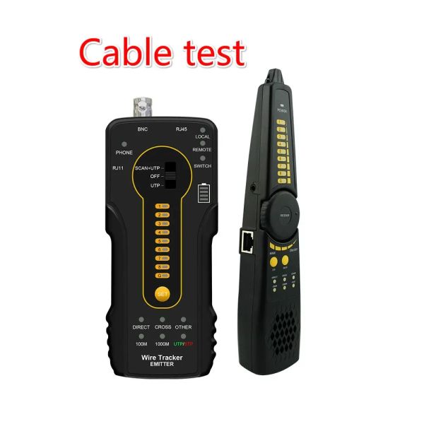 Línea telefónica Cat 6 LAN Cable Tracker probador de continuidad de cable CT-66 herramienta de prueba de puerto de cable de red para enrutador cable de red