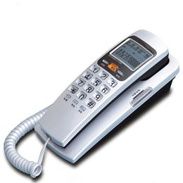 Telefoons vaste telefoon vaste telefoon met FSK / DTMF -beller -ID Ringtone aanpassingsondersteuning Callback voor Home Office Telefono Fijo 230812