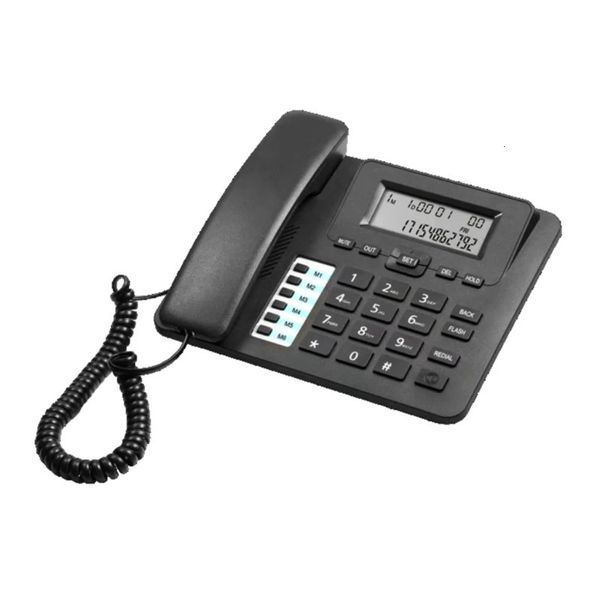 Téléphones Téléphone fixe domestique Téléphone filaire de bureau avec identification de l'appelant 231215