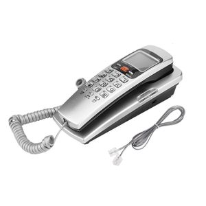 Téléphones Mini Téléphone avec ID de l'appelant Affichage du téléphone fixe Mur à téléphone portable Téléphone Cordé Téléphone fixe pour Home El Office Utilisation 230812