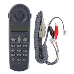 Telefoons Telefoon Butt Test Tester Lineman Tool Cable Set met connectoren en joiner voor Home Office House Telephones Test Telefoon 230812