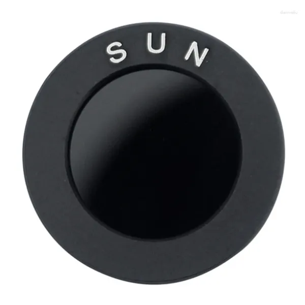 Télescope 1,25 pouces accessoires de filtre solaire noir objectif optique en verre optique