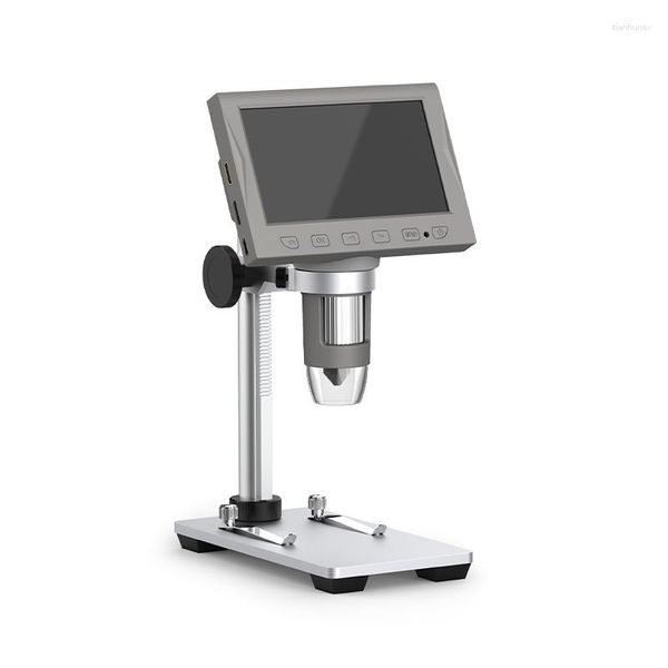 Telescopio 1000X Compatible USB Microscopio digital Soporte de metal 4.5 