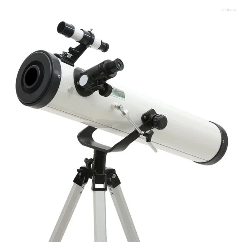 Teleskop 875X Professionelles astronomisches Monokular 114 mm große Blende F76700 für Sternbeobachtung, Vogelbeobachtung, Mond, Sonne, Filt