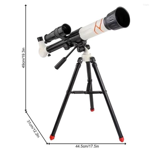 Telescopio astronómico con trípode ajustable, telescopios altos, observación de aves, Monocular para exteriores, viaje, regalo para niños