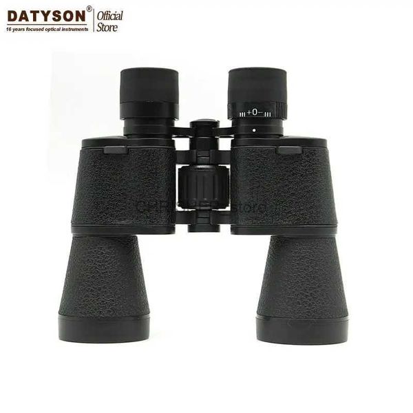 Telescopio Binoculares 10X50 HD Binoculares Gran Angular BAK4 Ocular Lente de Recubrimiento Múltiple Telescopio óptico Impermeable para Caza Pesca Nuevo L231226