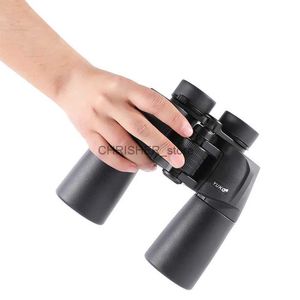 Telescope Binoculars Jumelles militaires 12x50/10x50 télescope professionnel HD puissant longue portée IPX7 étanche Camping jumelles de chasseL231226