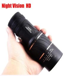 Binoculares telescopio 4 16x52 Bak4 visión nocturna Hd militar Spyglass caza Monocular cámara térmica para largo alcance 8823390