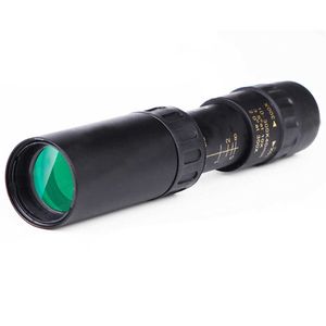 Télescope Jumelles 4K 10-300X40mm téscope monoculaire Super Tephoto Zoom Portab Monoculaire Téscope avec Trépied + Clip pour Sports de Plein Air HKD230627