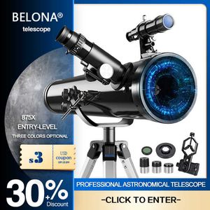 Telescoop Verrekijker 875X Rctive Tescope Astronomische Professionele Monoculaire Astronomische HD voor Space Stargazing Bird Watching Kids Gift 76700 HKD230627