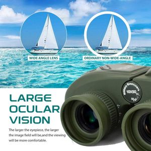 Télescope Jumelles APEXEL HD 10X50 Jumelles Haute Puissance avec Boussole Ranginder pour Chasse Bateau Observation des Oiseaux Azote Flottant Imperméable HKD230627